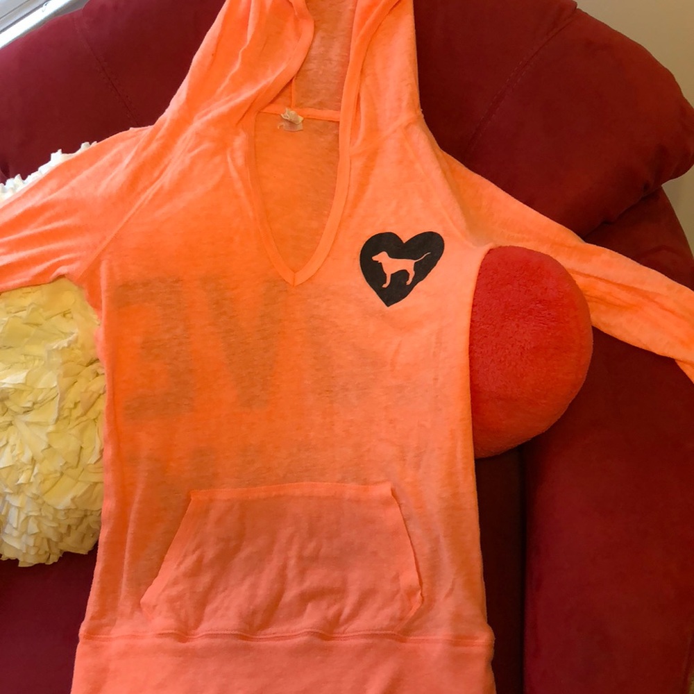Victoria secret pink T-shirt hoodie